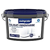 swingcolor Silikat-Wandfarbe (Weiß, Matt, 2,5 l)