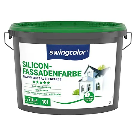 swingcolor  Silikon-Fassadenfarbe