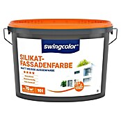 swingcolor Silikat-Fassadenfarbe (Weiß, 10 l, Matt)