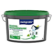 swingcolor Silikon-Fassadenfarbe (Weiß, 5 l, Matt)
