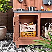Muddy Buddy Matschküche Mud Expert (80 x 40 x 90 cm, Holz, Puderrosa) | BAUHAUS