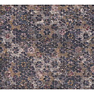 A.S. Création New Walls Vliestapete Mosaik (Lila, Fliesenoptik, 10,05 x 0,53 m)