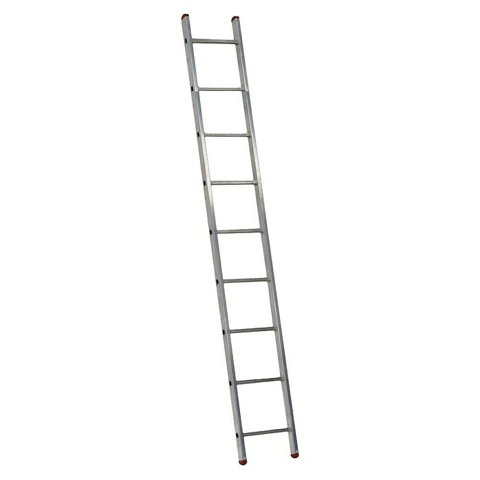 Alpos Alu Ljestve za naslanjanje  (Broj stuba: 9 Kom., Radna visina: 3,51 mm, Opteretivost: 150 kg, Aluminij) | BAUHAUS