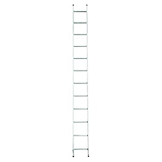 Alpos Alu Prislonilna lestev (Število prečk: 12 kos, Delovna višina: 4,34 m, Nosilnost: 150 kg, Aluminij)