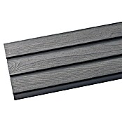 Steckzaun-Element Monza (177,3 x 14 cm, Anthrazit, 2er Pack WPC-Bohlen für Steckzaunsystem) | BAUHAUS