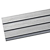 Steckzaun-Element Monza (177,3 x 14 cm, Grau, 2er Pack WPC-Bohlen für Steckzaunsystem) | BAUHAUS