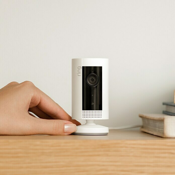 Ring Innenkamera Indoor Cam (Netzbetrieben, 1080 Pixel (Full HD), Weiß)