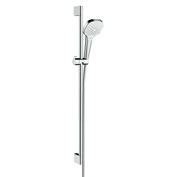 Hansgrohe Brausegarnitur Croma Select E Vario (Lochabstand: 91,5 cm, Art Strahl: Rain, TurboRain, IntenseRain, Chrom/Weiß)