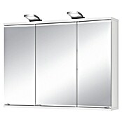 Jokey LED-Spiegelschrank (B x H: 80 x 64 cm, Mit Beleuchtung, MDF, Weiß)
