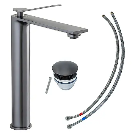 SCHÖNER WOHNEN-Kollektion  Waschtischarmatur Viola Auslaufhöhe 24 cm Industrial