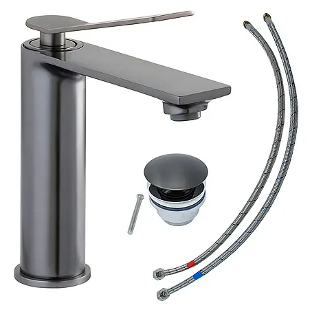 SCHÖNER WOHNEN-Kollektion  Waschtischarmatur Viola Auslaufhöhe 13,5 cm Industrial