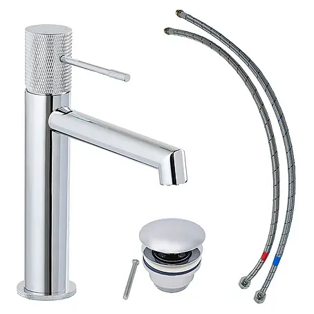 SCHÖNER WOHNEN-Kollektion  Waschtischarmatur Kadia Auslaufhöhe 12,1 cm Chrom