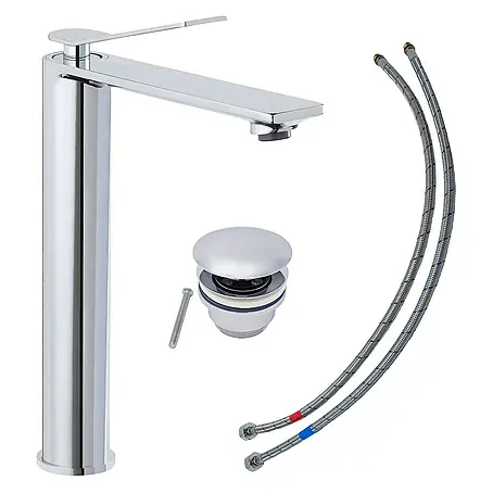 SCHÖNER WOHNEN-Kollektion  Waschtischarmatur Viola Auslaufhöhe 24 cm Chrom
