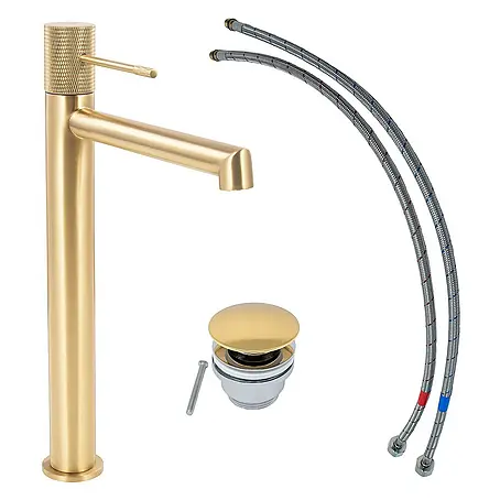 SCHÖNER WOHNEN-Kollektion  Waschtischarmatur Kadia Auslaufhöhe 24,2 cm Mattgold