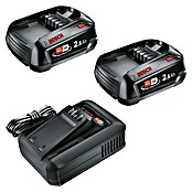 Bosch Power for All 18V Punjač i baterija 18V  (2 baterije, 2,5 Ah) | BAUHAUS