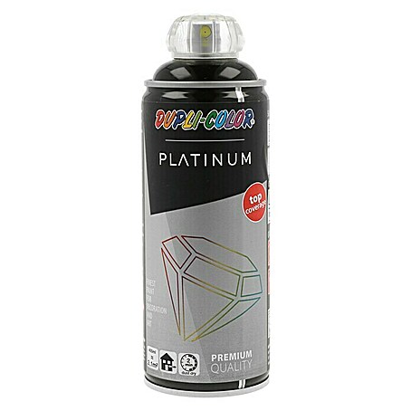 Dupli-Color Platinum Buntlack-Spray RAL 9005 (Schwarz, 400 ml, Glänzend)
