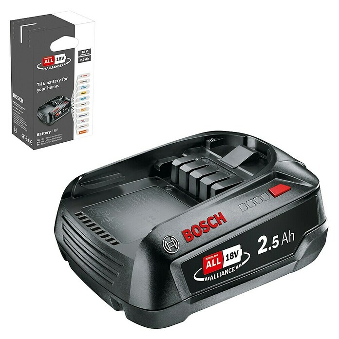 Bosch Batería (18 V, 2,5 Ah)