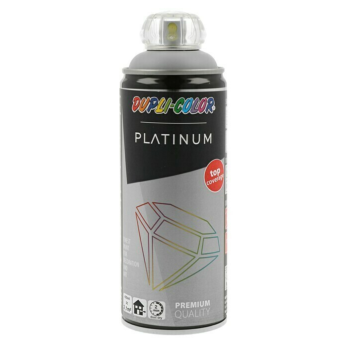 DUPLI-COLOR platinum Laque teintée en spray RAL 7001