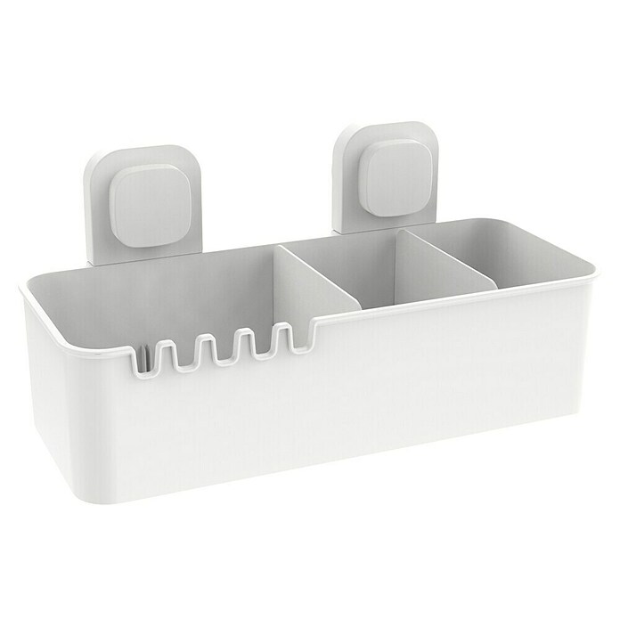 Venus Duschkorb Orsa (14,8 x 30,5 x 14,7 cm, Weiß) | BAUHAUS