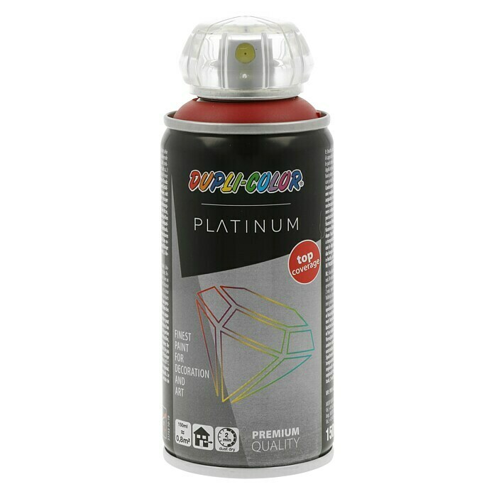 Dupli-Color Platinum Buntlack-Spray platinum RAL 3003 (Rubinrot, 150 ml, Seidenmatt)