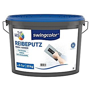 swingcolor Mix Dekoputz zum Mischen lassen (Basismischfarbe 5, Körnung: 2 mm, 20 kg, Konservierungsmittelfrei)