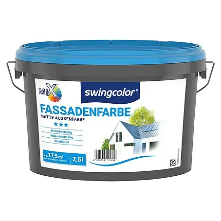 swingcolor Mix Dispersionsfassadenfarbe zum Mischen lassen