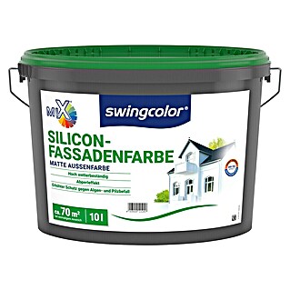 swingcolor Mix Silikon-Fassadenfarbe zum Mischen lassen (Basismischfarbe 1, 10 l)