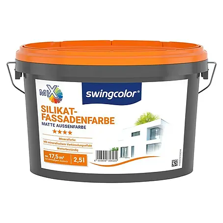swingcolor Mix Silikat-Fassadenfarbe zum Mischen lassen