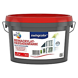 swingcolor Mix Reinacrylat-Fassadenfarbe zum Mischen lassen (Basismischfarbe 1, 1 l)