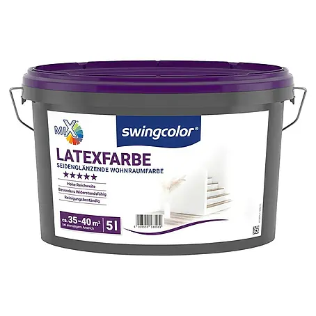 swingcolor Mix Latexfarbe zum Mischen lassen