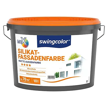swingcolor Mix Silikat-Fassadenfarbe zum Mischen lassen