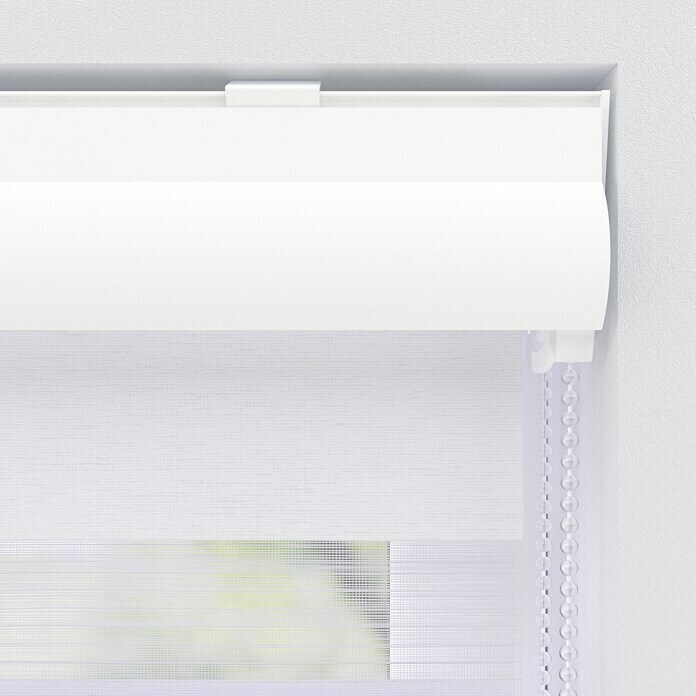 Expo Ambiente Dvojni rolo s kaseto  (Š x V: 80 x 175 cm, Bela, Prepustnost za dnevno svetlobo) | 6439 - Doppelrollo | HDDA - Fenster-Sonnenschutz | HDD - Sonnenschutz | HD - Ambiente | H - Innendeko/Farben | BAUHAUS