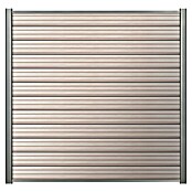 Steckzaun-Element Monza (177,3 x 14 cm, Sand, 2er Pack WPC-Bohlen für Steckzaunsystem) | BAUHAUS