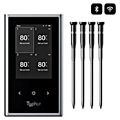 Typhur Termómetro para barbacoa Sync Quad (5 pzs., Inalámbrico; conexión mediante Bluetooth o Wi-Fi) | BAUHAUS