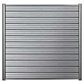 Steckzaun-Element Monza (177,3 x 14 cm, Grau, 2er Pack WPC-Bohlen für Steckzaunsystem) | BAUHAUS
