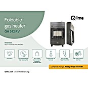 Qlima Gaskachel GH 342 RV (b x d x h: 42,2 x 47,3 x 74,3 cm, 1.500 W - 4.200 W) | BAUHAUS