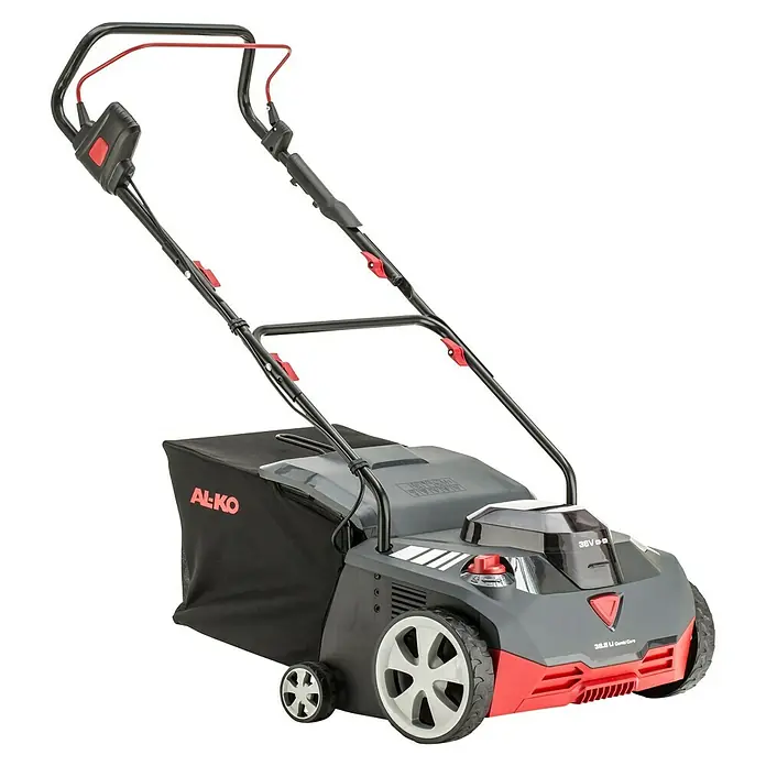 AL-KO 18V/36V Akku-Vertikutierer 38.6 - Ohne Akku, Arbeitsbreite: 38 cm - Akku-Vertikutierer von AL-KO mit Fangkorb für eine effektive Rasenpflege, der für einen gesunden Rasen sorgt.