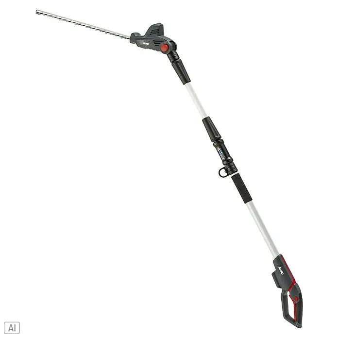 AL-KO 18V/36V Akku-Heckenschere HTAD 1845 - Li-Ionen, Ohne Akku, Schnittlänge: 45 cm - Akku-betriebene Hochentaster von AL-KO für präzise Baumpflege in großer Höhe mit sicherem Stand vom Boden aus.