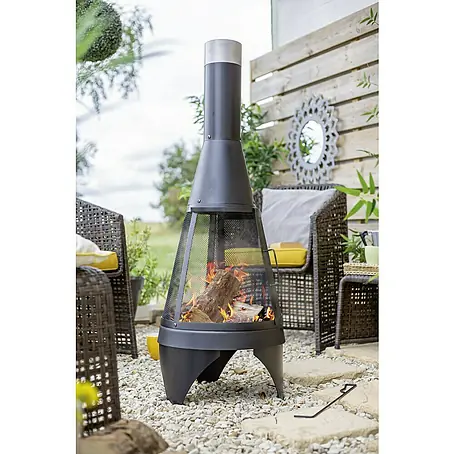 Buschbeck  Chimenea para jardín Colorado Mesh