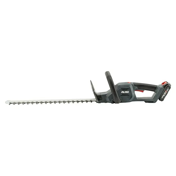 AL-KO 18V/36V Akku-Heckenschere HTD 1855 - 18 V, Li-Ionen, 1 Akku, Schnittlänge: 55 cm - Eine Akku-Heckenschere von AL-KO mit scharfen Klingen und einem ergonomischen Griff für komfortables Arbeiten im Garten.