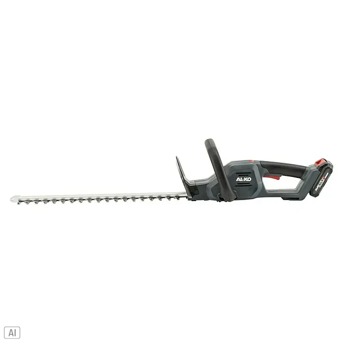 AL-KO 18V/36V Akku-Heckenschere HTD 1855 - 18 V, Li-Ionen, 1 Akku, Schnittlänge: 55 cm - Eine Akku-Heckenschere von AL-KO mit scharfen Klingen und einem ergonomischen Griff für komfortables Arbeiten im Garten.