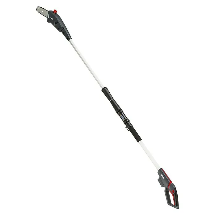 AL-KO 18V/36V Akku-Hochentaster CSAD 1820 - 2 Ah, Ohne Akku, Länge Stiel: 210 cm - 260 cm - Akku-Hochentaster: Das ideale Werkzeug für müheloses Beschneiden hoher Äste vom Boden aus. Mit Teleskopstiel für maximale Reichweite.