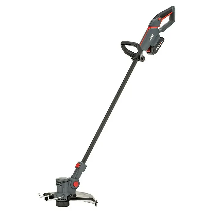 AL-KO 18V/36V Akku-Rasentrimmer GTD 1830 - 18 V, 2 Ah, Li-Ionen, 1 Akku, Schnittbreite Faden: 30 cm - Akku-Rasentrimmer von AL-KO, ideal für präzise Kantenschnitte und schwer zugängliche Stellen im Garten, mit ergonomischem Griff.