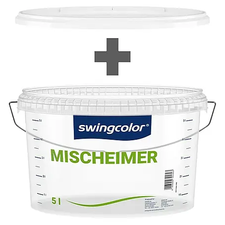 swingcolor  Leer-Mischeimer mit Deckel