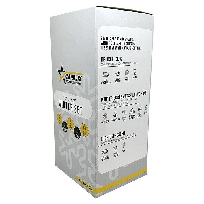 Carblix Komplet za vozila Winter Set  (Ustrezno za: Odmrzovanje, 3 -del.) | 2810 - Winterartikel | BDDI - Winter | BDD - Autozubehör | BD - Autozubehör | B - Werkz/Masch/Maschzubeh/Auto | BAUHAUS