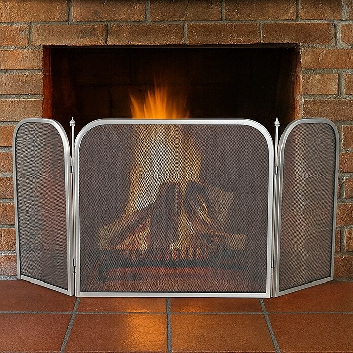 Lienbacher Salvachispas (100 x 50 cm, Antracita/acero inoxidable)