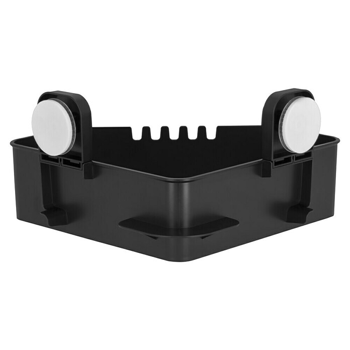 Venus Cesta de baño angular Orsa (14,7 x 27,6 x 27,6 cm, Negro) | BAUHAUS