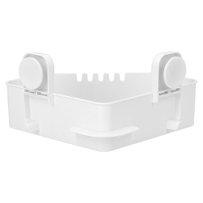 Venus Cesta de baño angular Orsa (14,7 x 27,6 x 27,6 cm, Blanco) | BAUHAUS