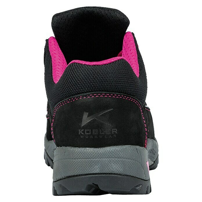 Kübler Pulse Damen-Sicherheitshalbschuh S3Farbe: Schwarz/Pink, Schuhgröße: 38, S3 Back View