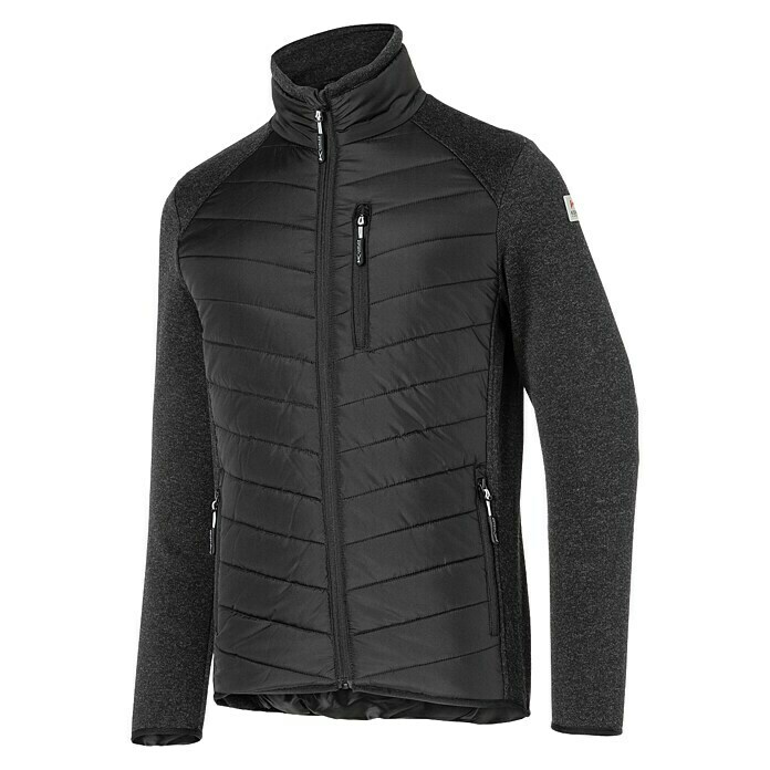 Kübler Weather Hybridjacke (Schwarz/Dunkelgrau, XS) | BAUHAUS